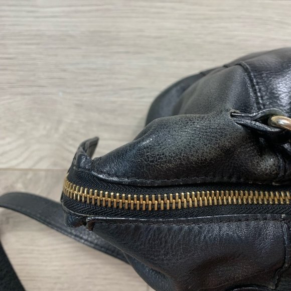 SEE BY CHLOE ‘KAY' BLACK LEATHER SHOULDER BAG - Picture 7 of 16